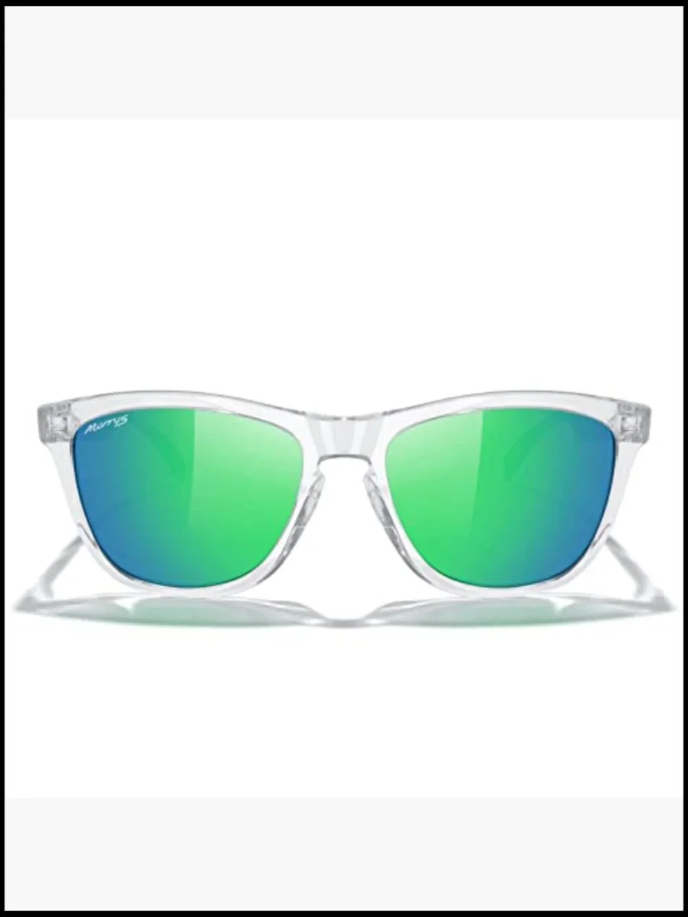 TR90 Frame Polarized Sunglasses Square Classic Universal Fit